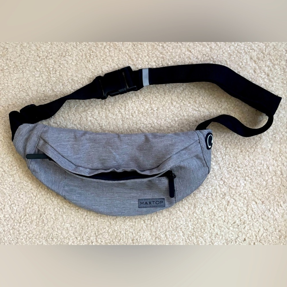 Gray Belt Bag